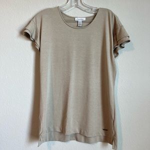 Calvin Klein Beige Shirt size Small